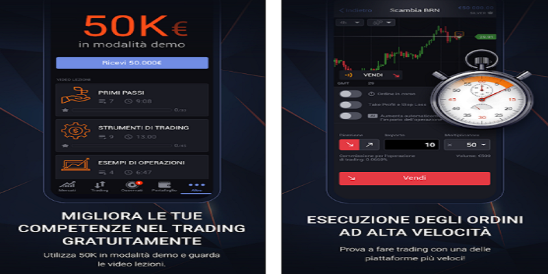 app trading con piccole somme