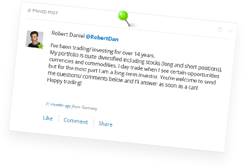 social news feed etoro