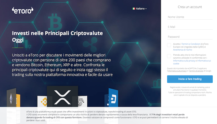 etoro registrazione come comprare shiba inu
