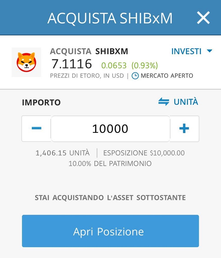 etoro come comprare shiba inu