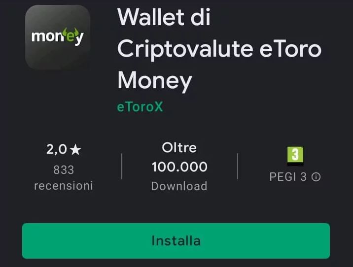 wallet criptovalute